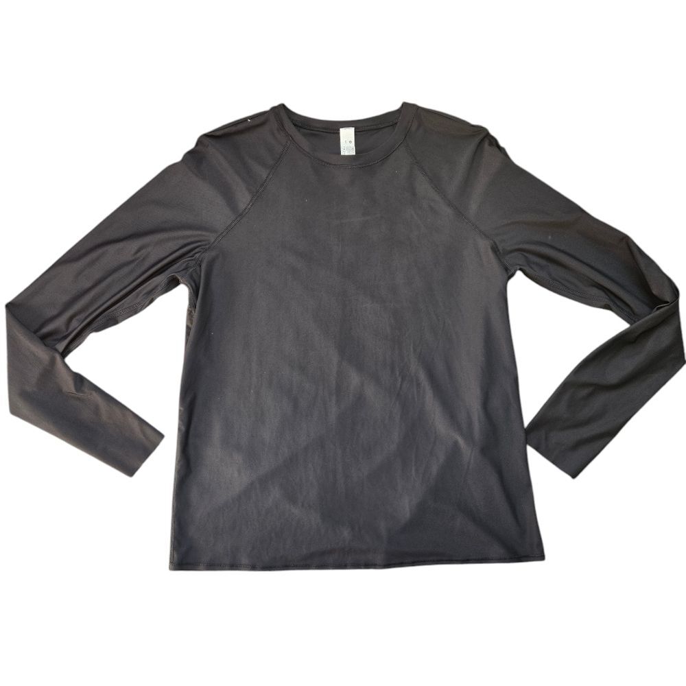 ❌️SOLD❌️ Lululemon Waterside Relaxed UVP Long Sleeve - Black - Picture 3 of 8